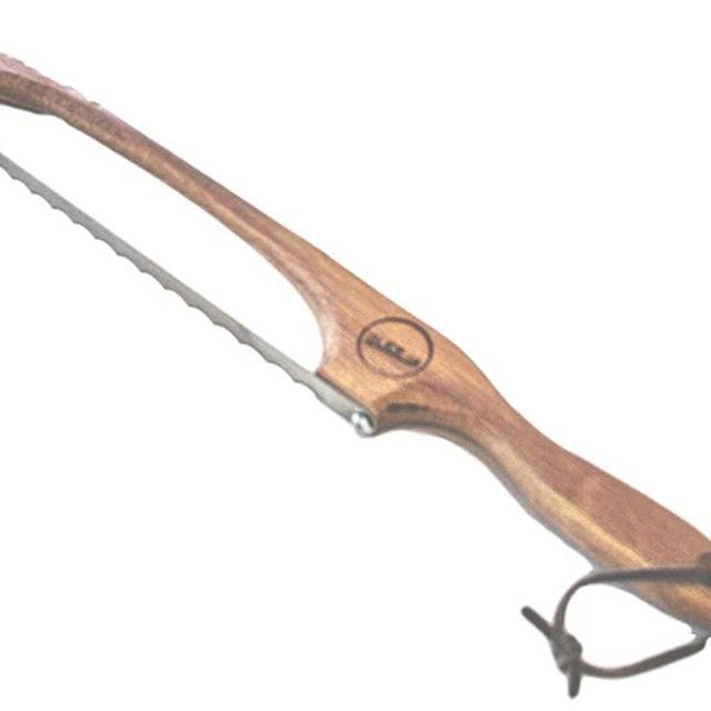 The Shop it Store, Solid Oak# Bread & Bagel Slicer, Right Handed, 17"