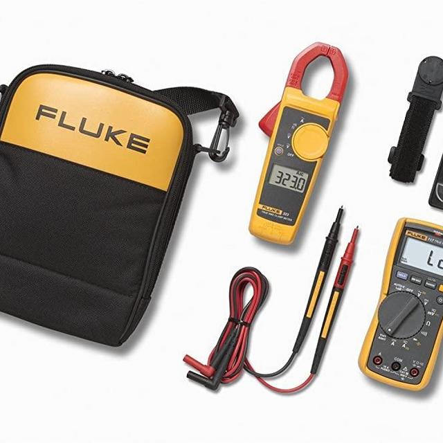 Fluke 117/323 Kit Multimeter and Clamp Meter Electricians Combo Kit