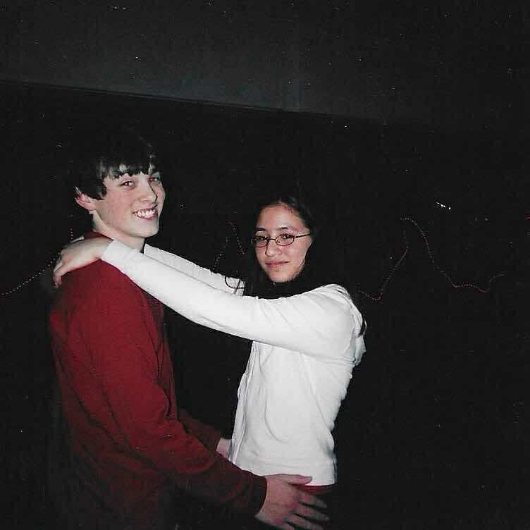 At a middle school dance back in 2005