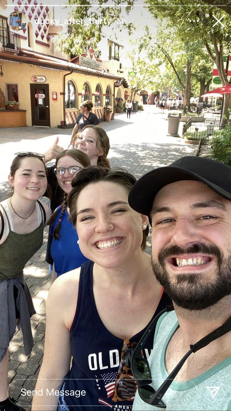 First trip to Kings dominion with the best pals.☺️