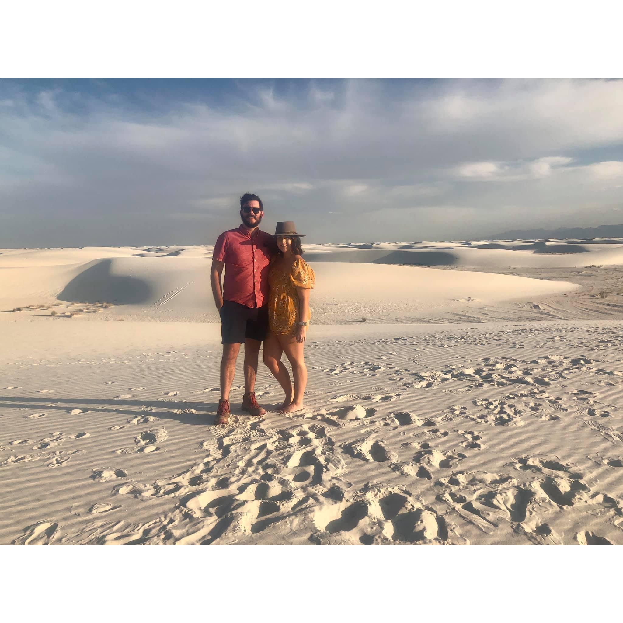 White Sands National Park, July 2020.