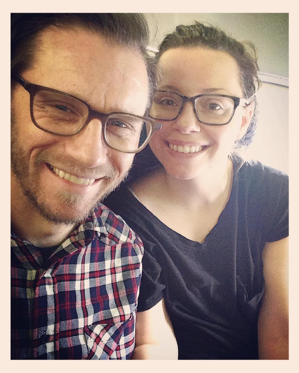 on a plane home from the holidays