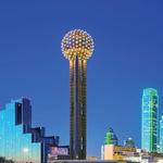 Dinner at Crown Block in Reunion Tower