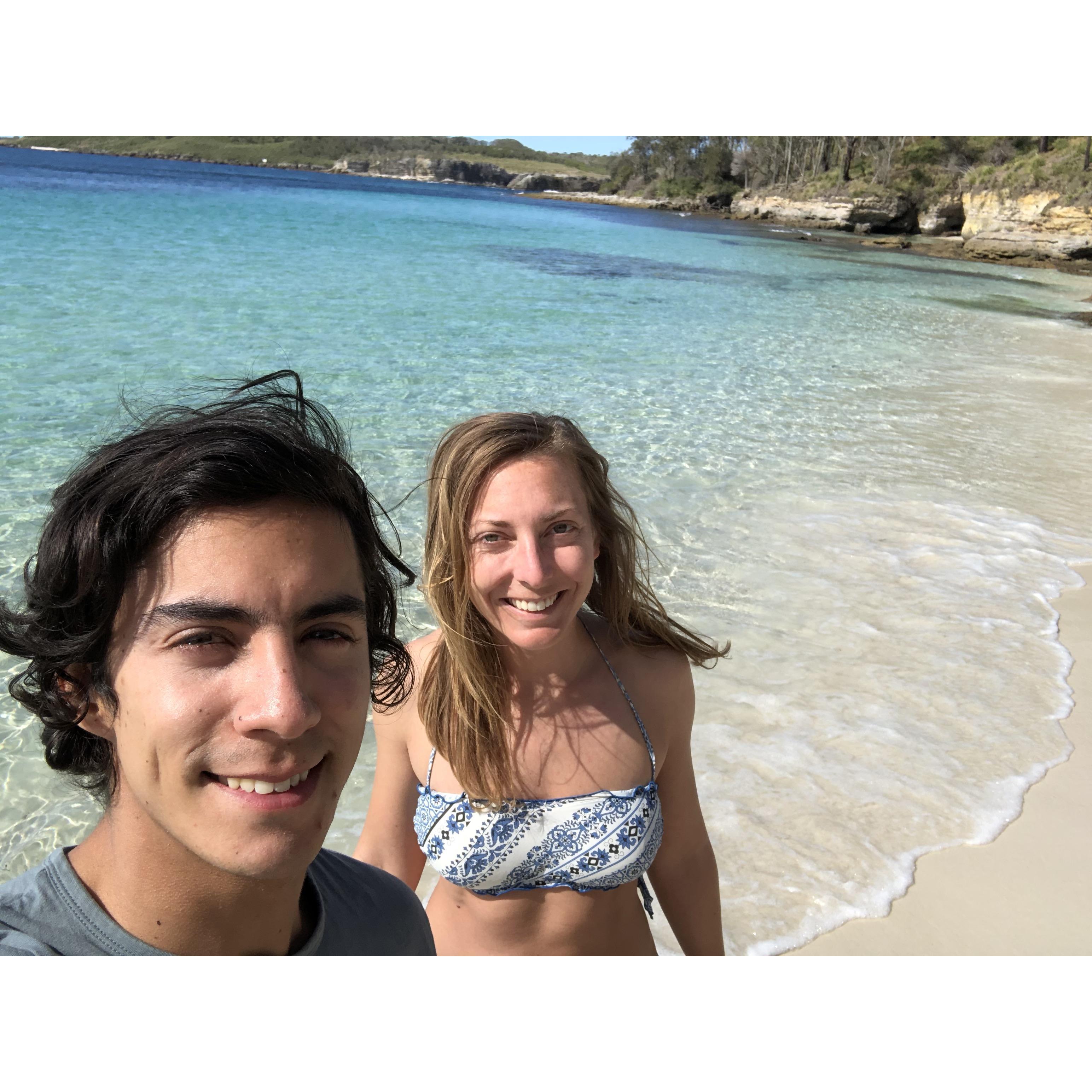 Murray's Beach - our favourite spot