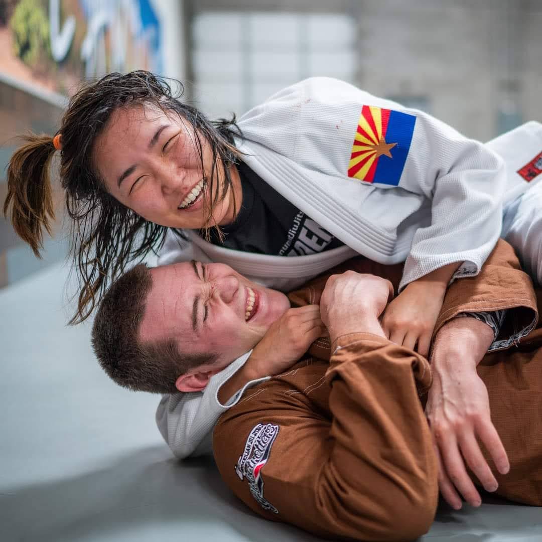 But always great to be back together. (Esther somehow got conned into a week long jiujitsu camp in AZ)