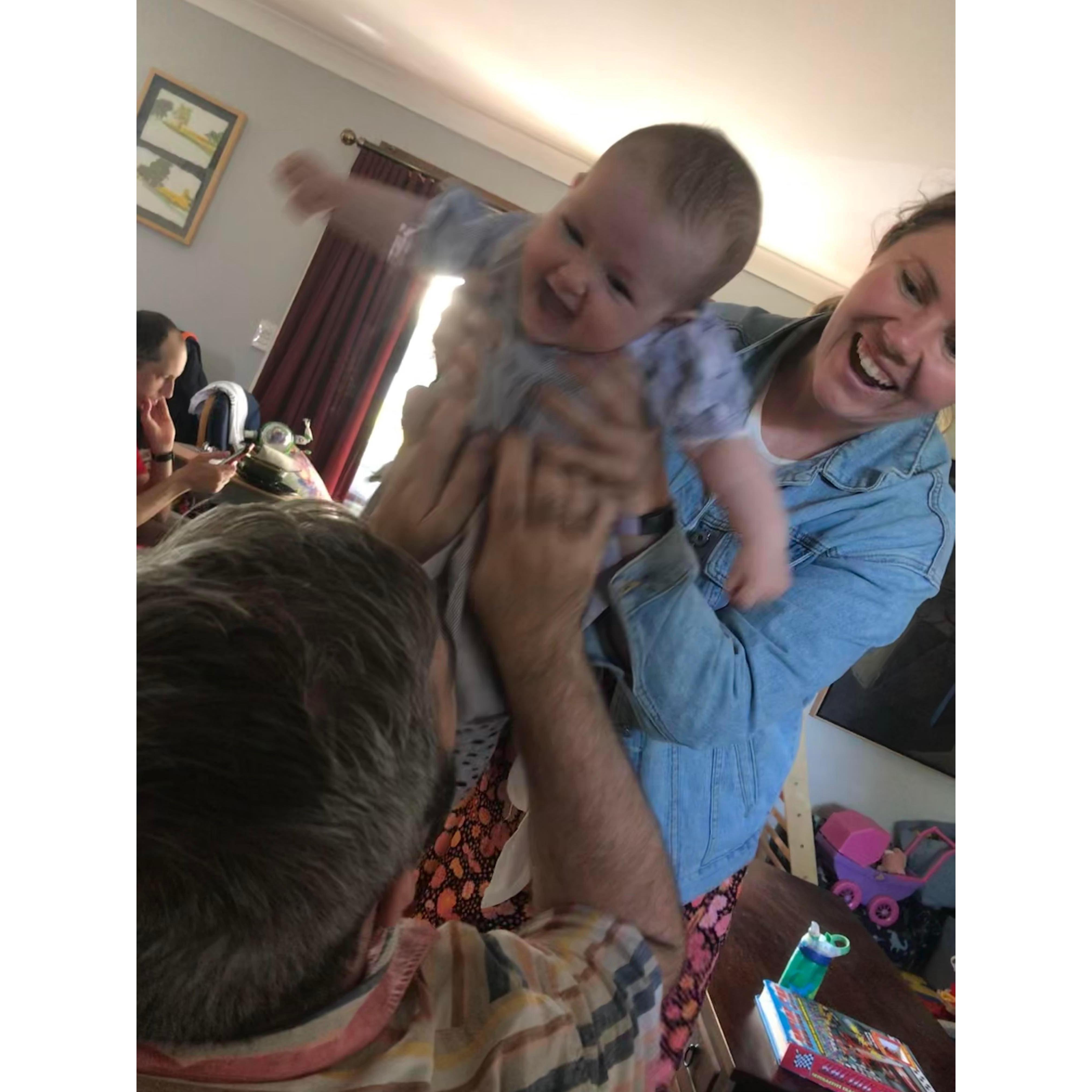 04.12.2021: Became double the aunt and uncle we already were when baby Grace was born!