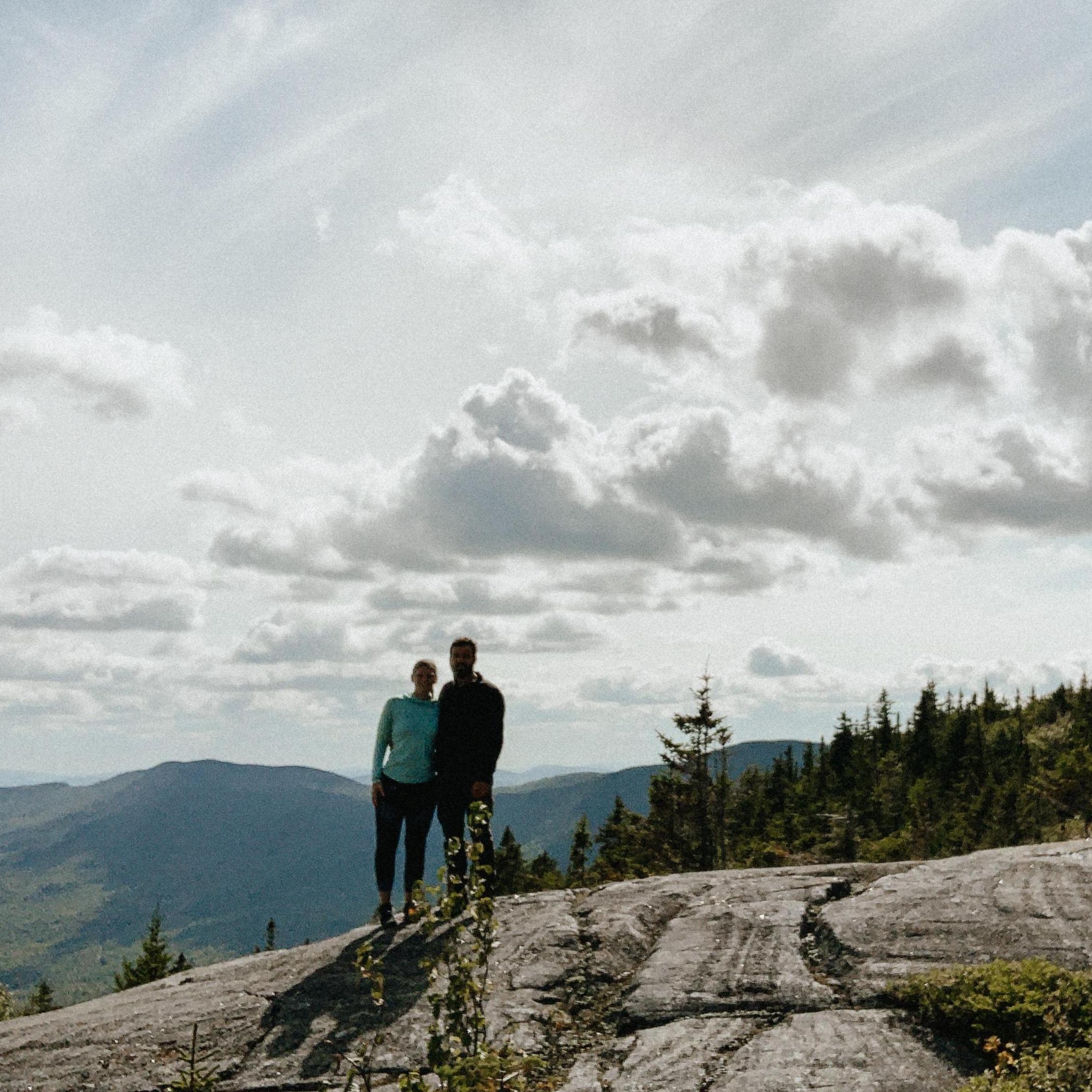 Our first hike in Maine on Tumbledown Mountain.