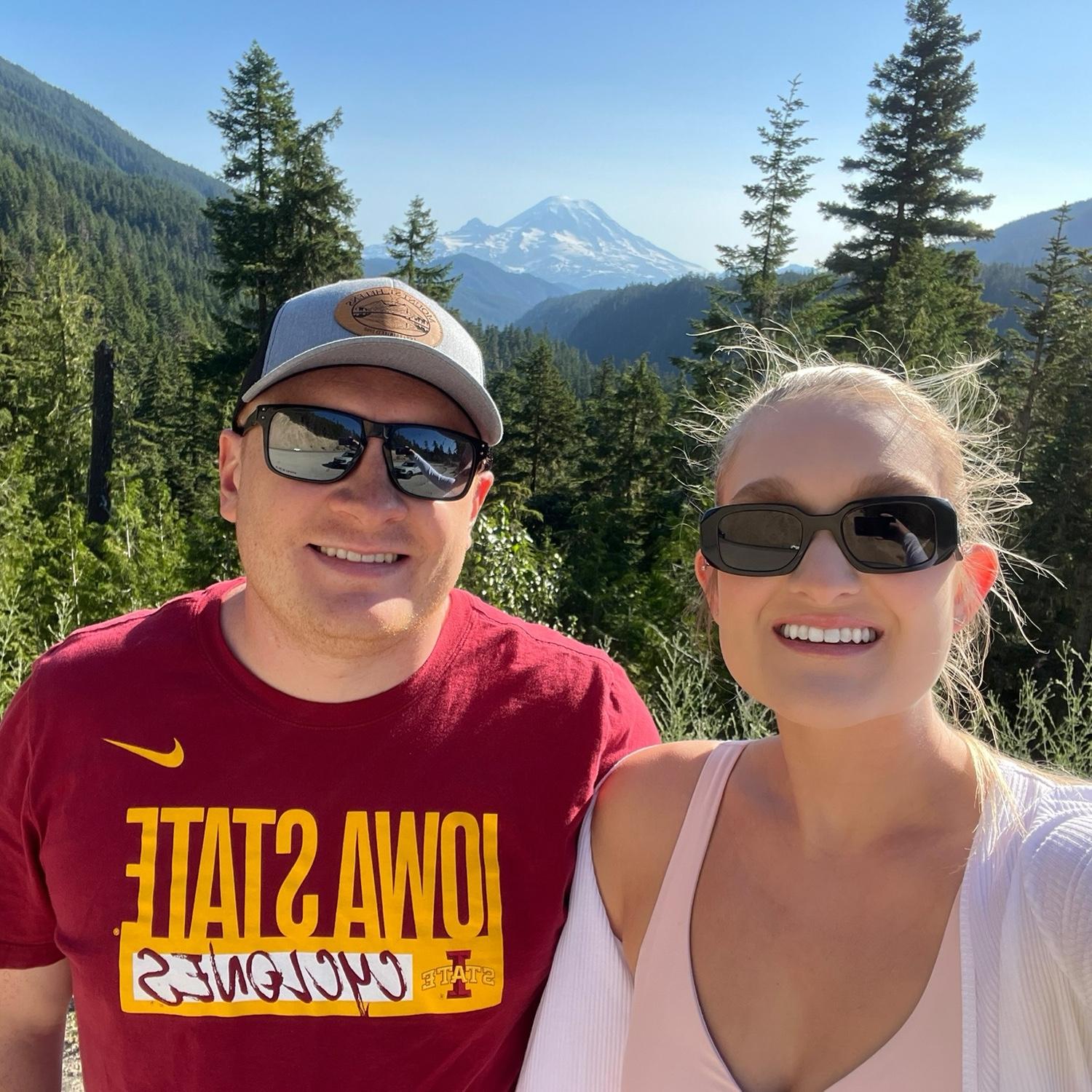 We went and saw Mt St Helens