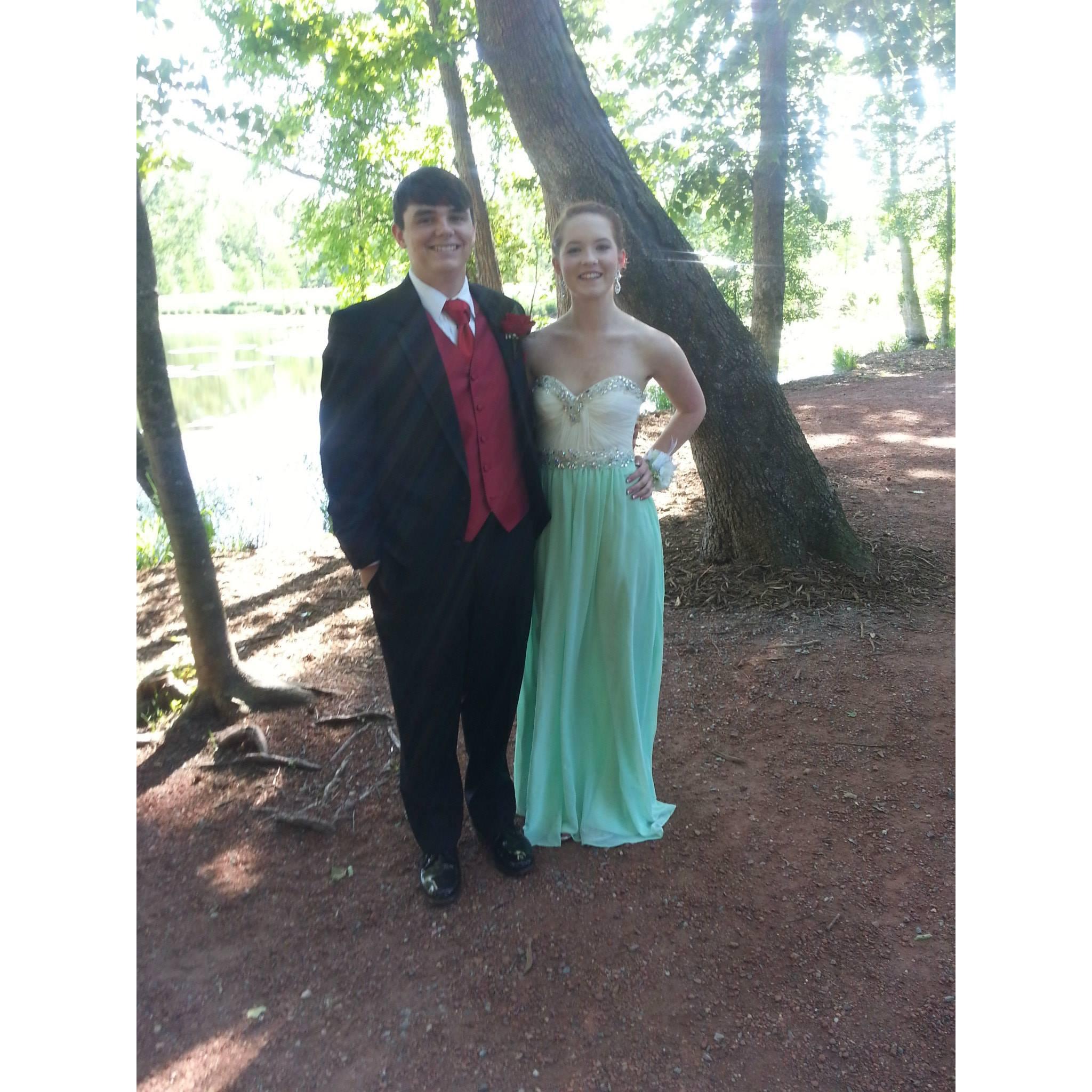Senior prom - Allison was only a few hours away from starting the chain reaction that led to their relationship.