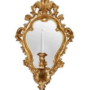Regence Candle Sconce with Mirror