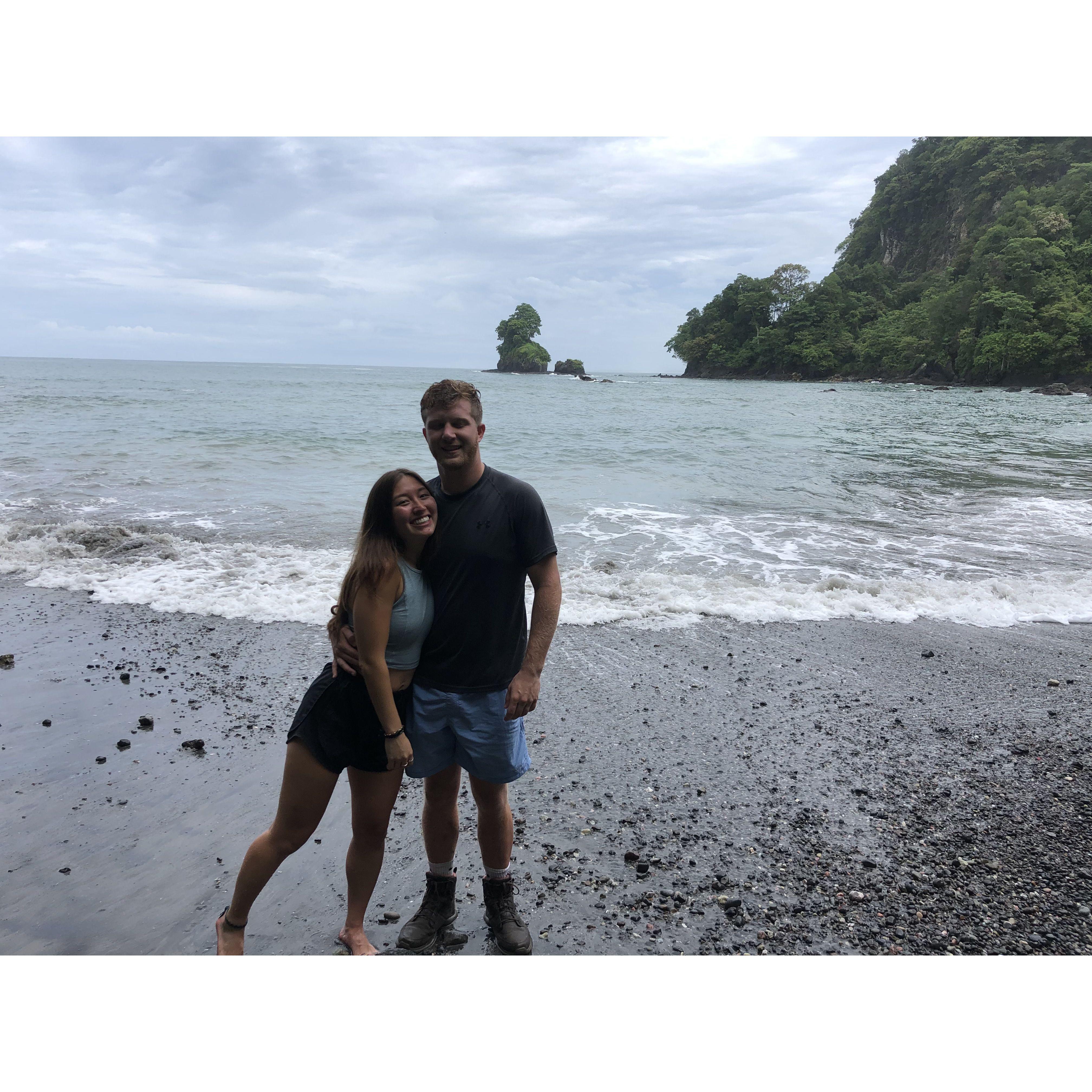 Our first photo together!