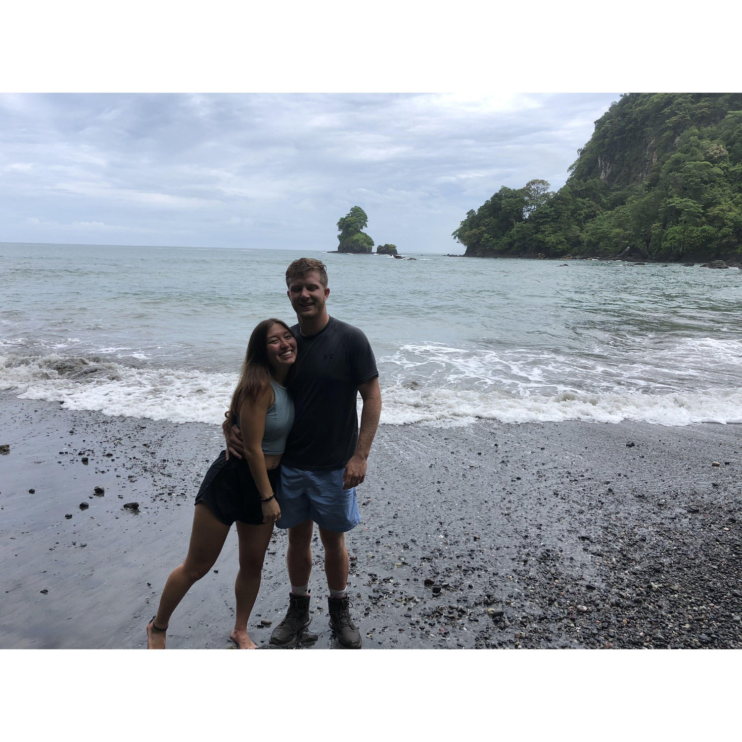 Our first photo together!