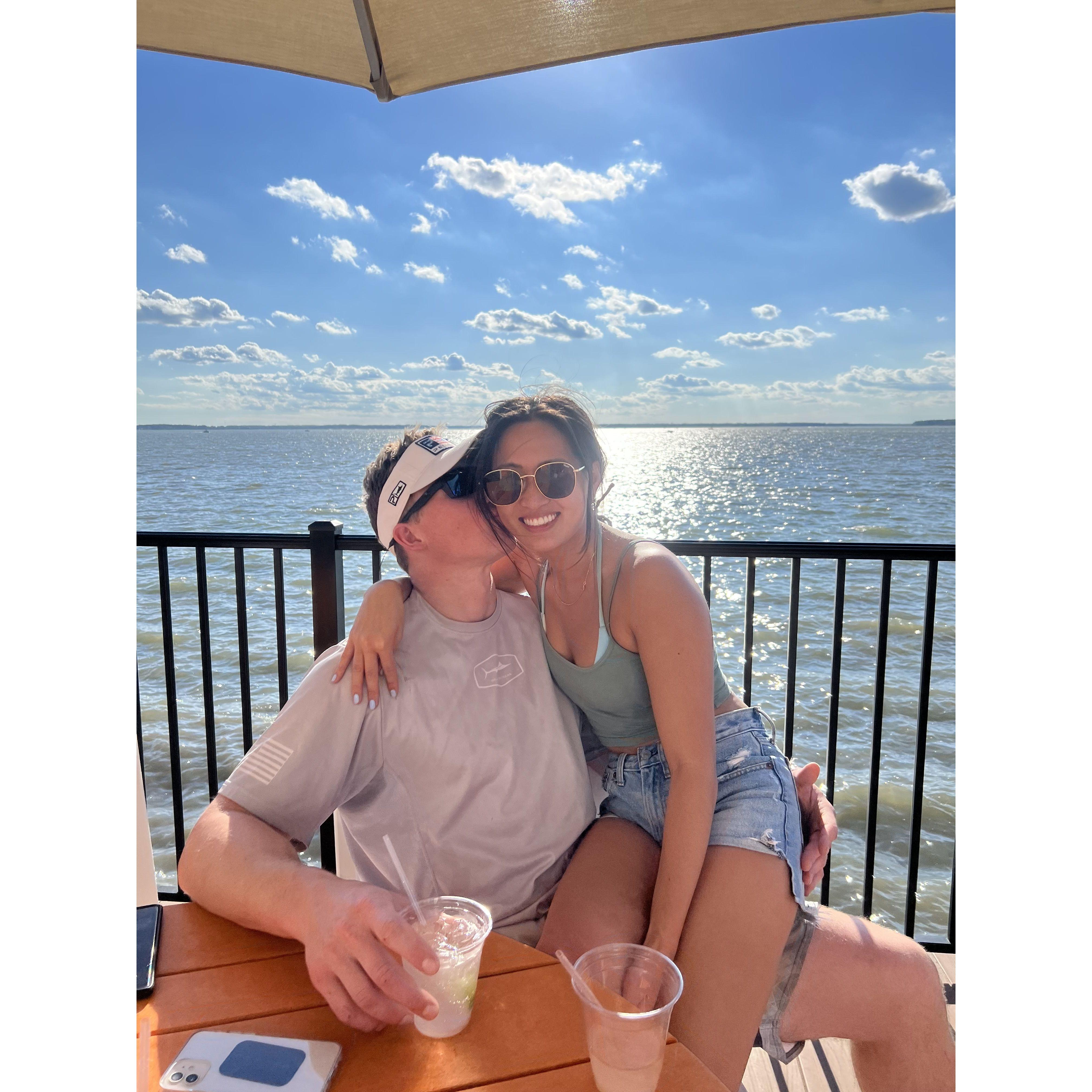 June 2022: The summer Olivia moved in with Joel from DC to Ocean City!