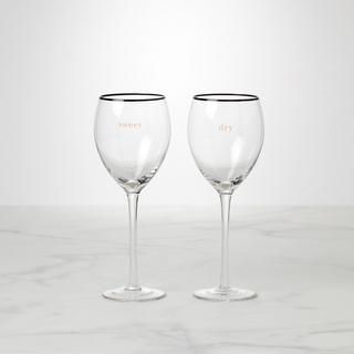 Cheers To Us 2-Piece Wine Glass Set