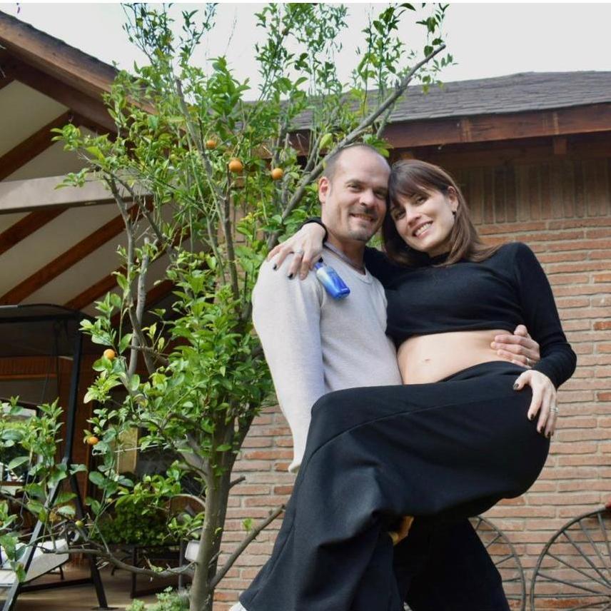 Mis papas, muy guapos