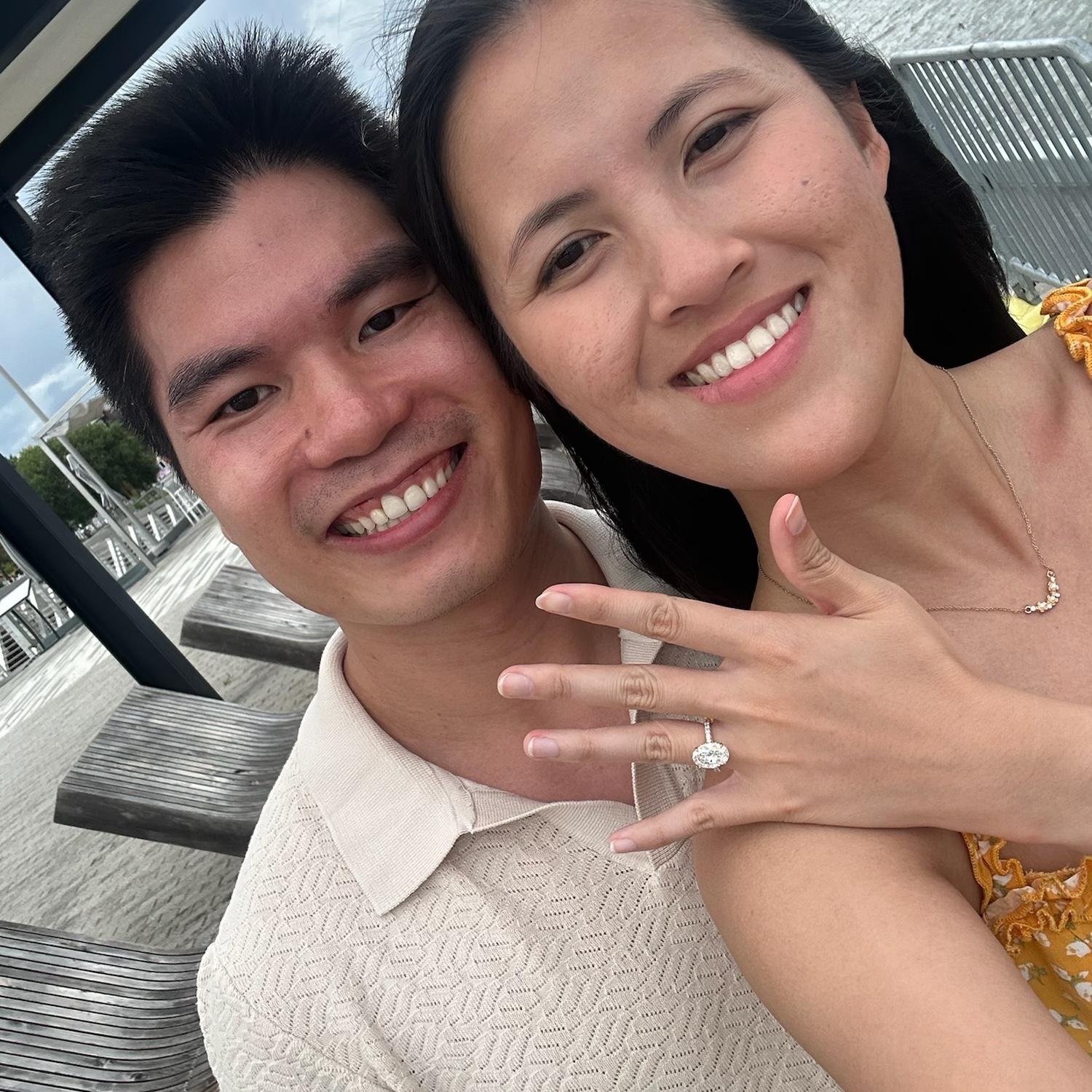 Engaged at Gravelly Point
