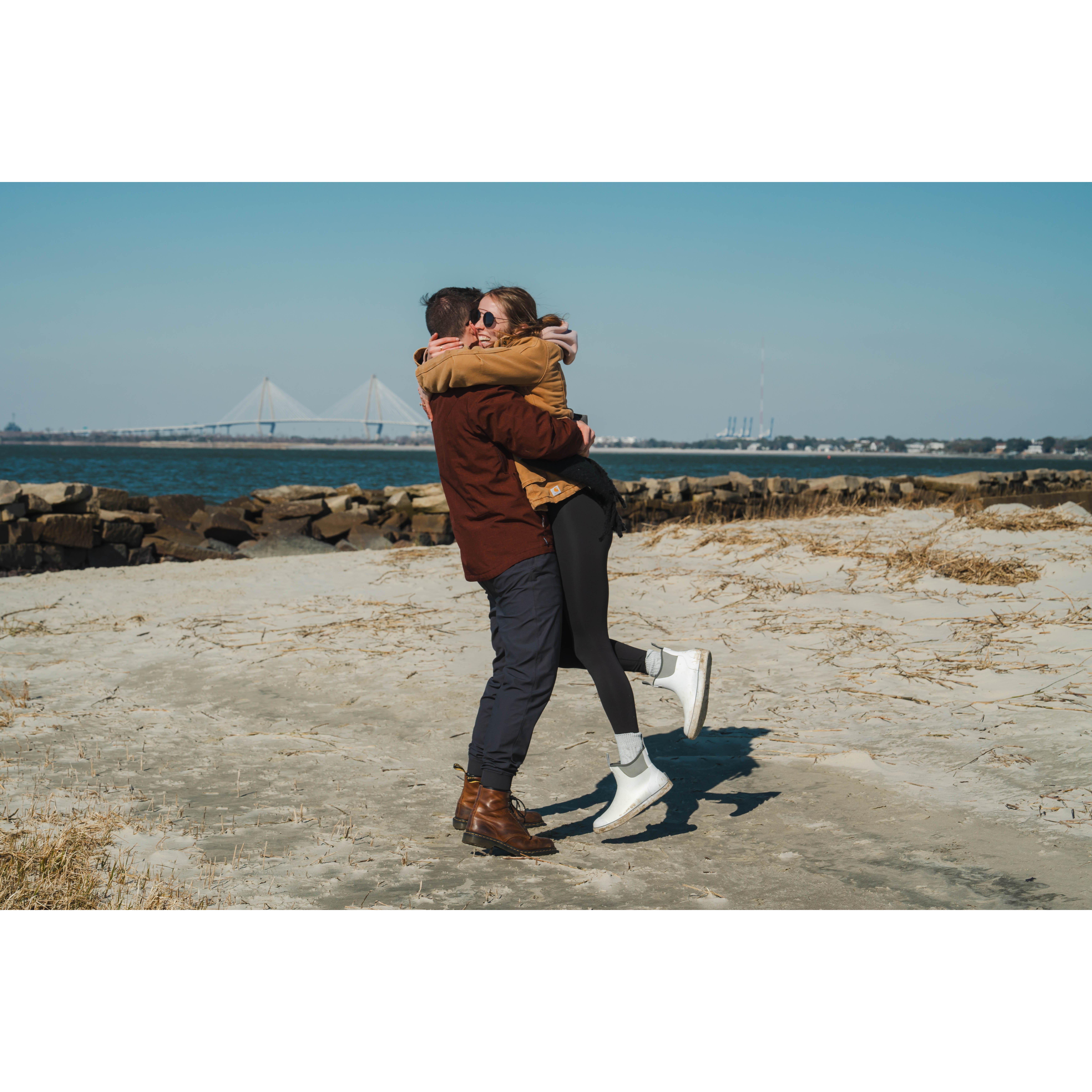 Engaged! Sullivan's Island, SC - January 20, 2024