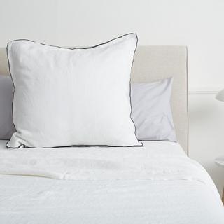 Edged Linen Euro Sham