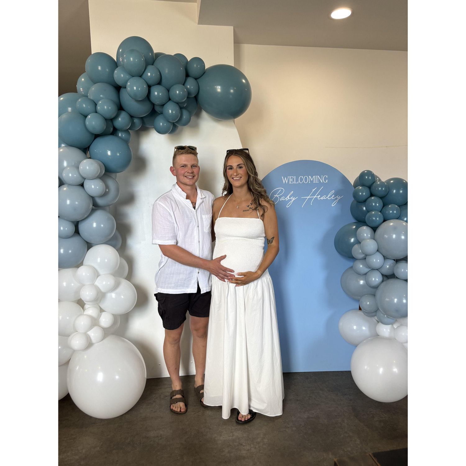 Celebrating our baby boy