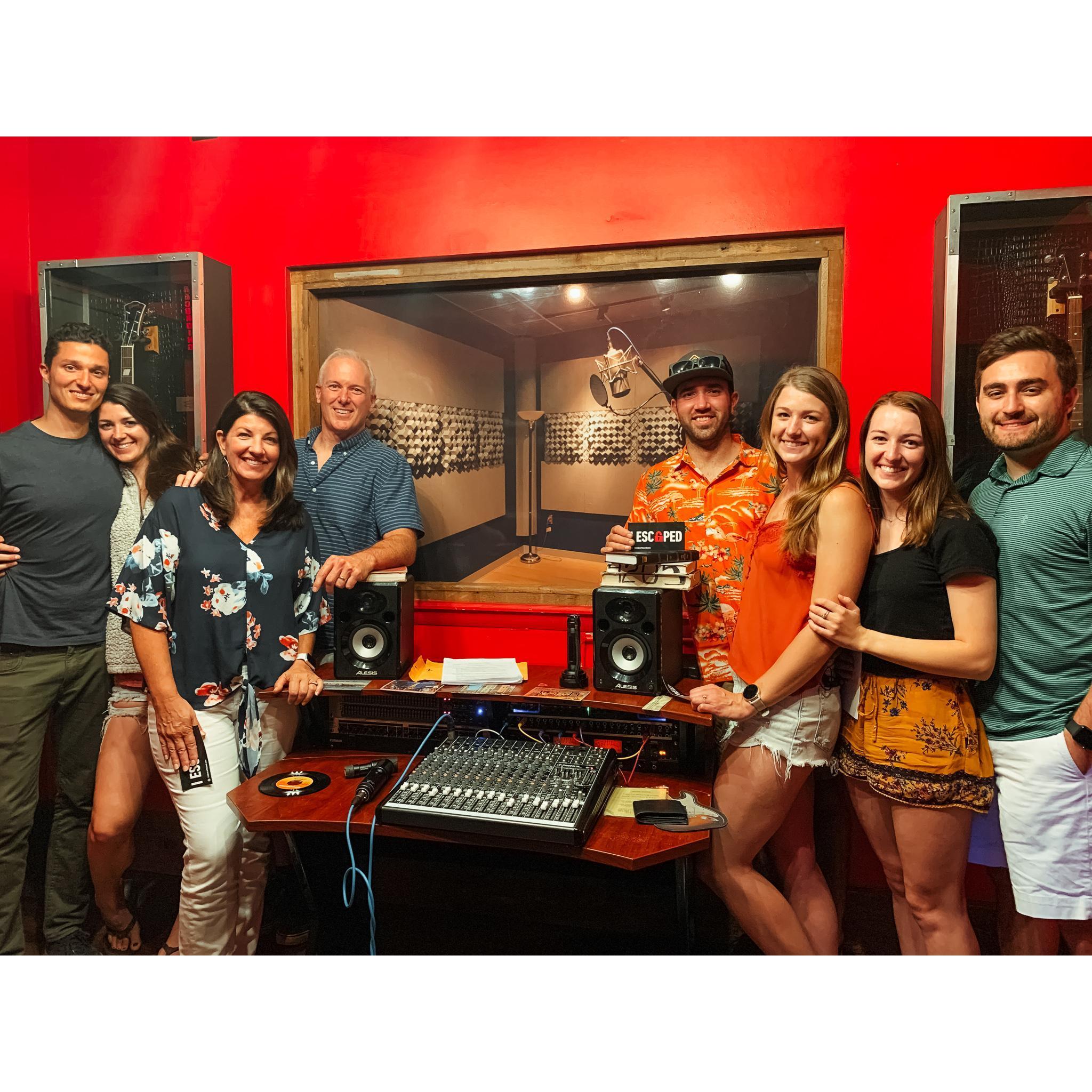 Escape room in Nashville, TN (We made it out!)