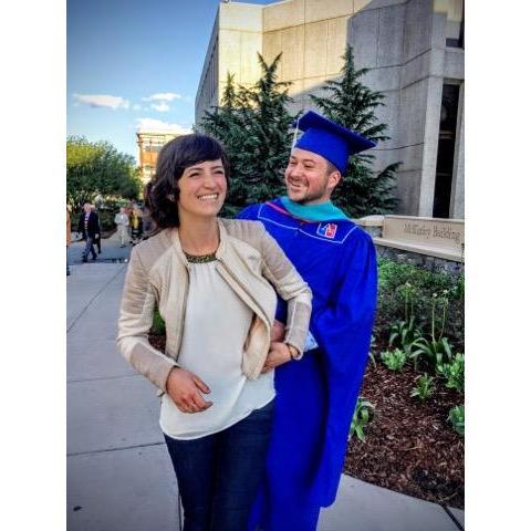 Grad school graduation! 2016