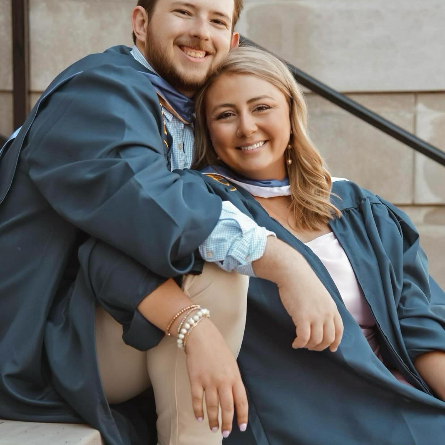 Got our masters degrees togetha!!!!!