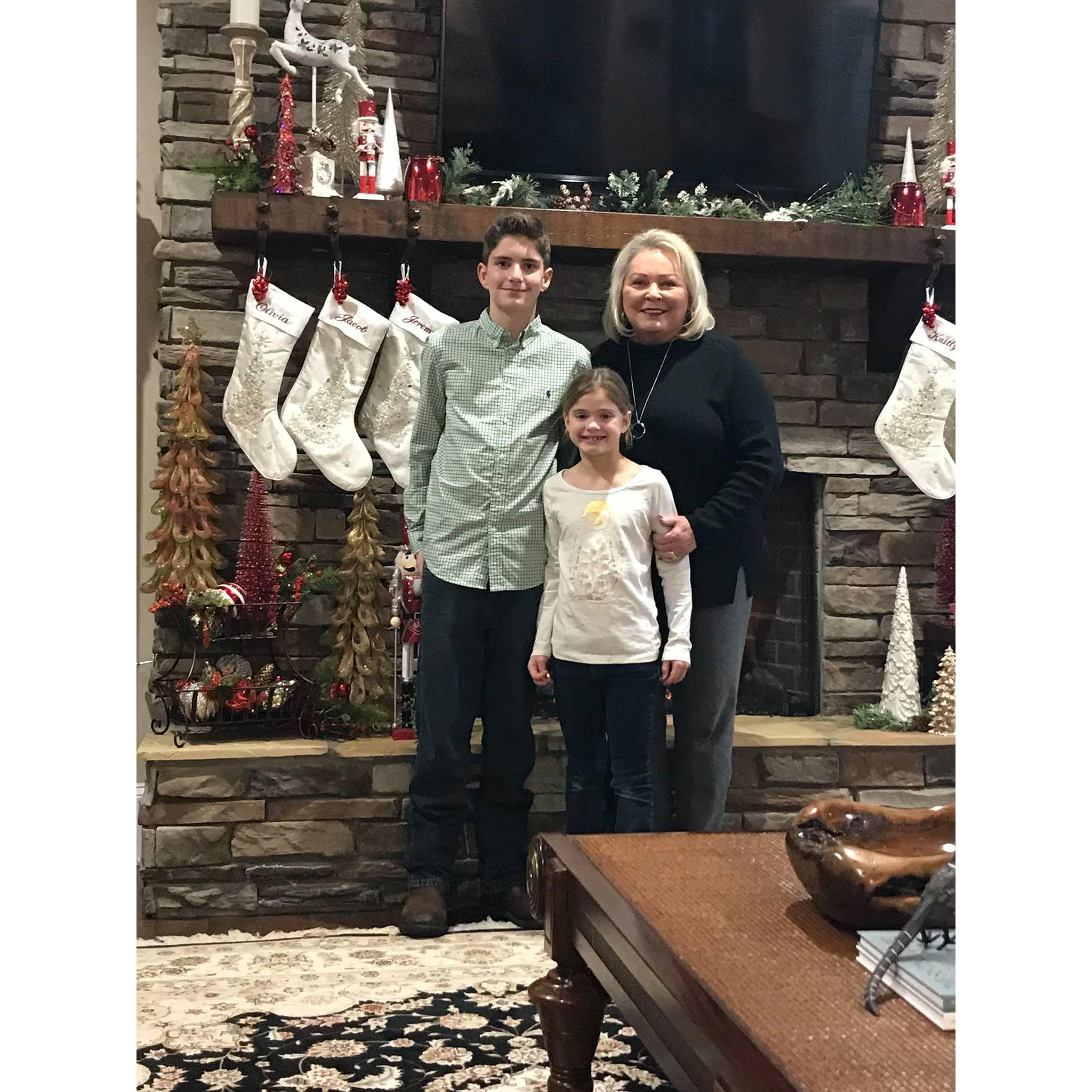 Kim and Jeremy's kids; Jeremy Jr., Caroline & Joann