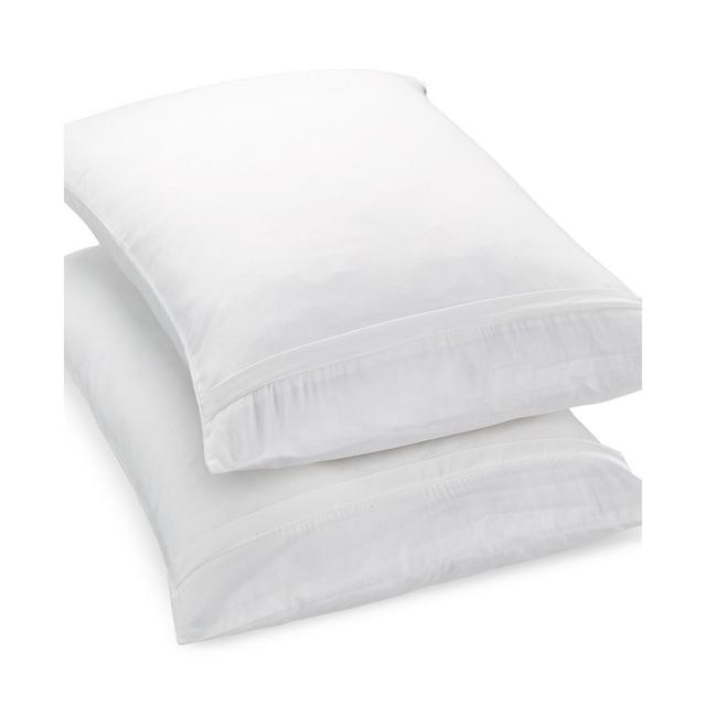 Charter Club 250 Thread Count 100% Cotton 2-Pack Pillow Protectors, Standard/Queen, Exclusively at Macy’s