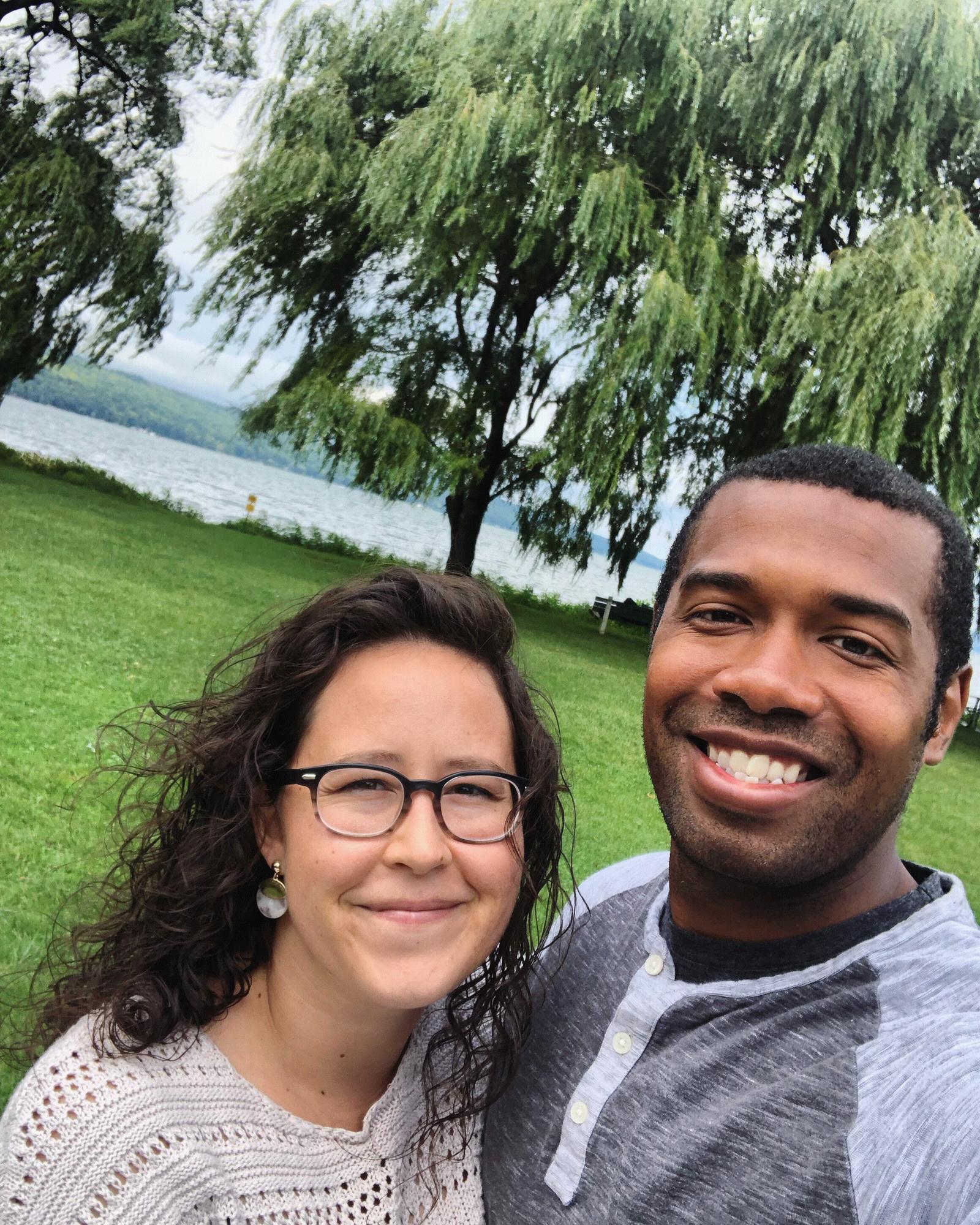 A beautiful day at Stewart Park in Ithaca.