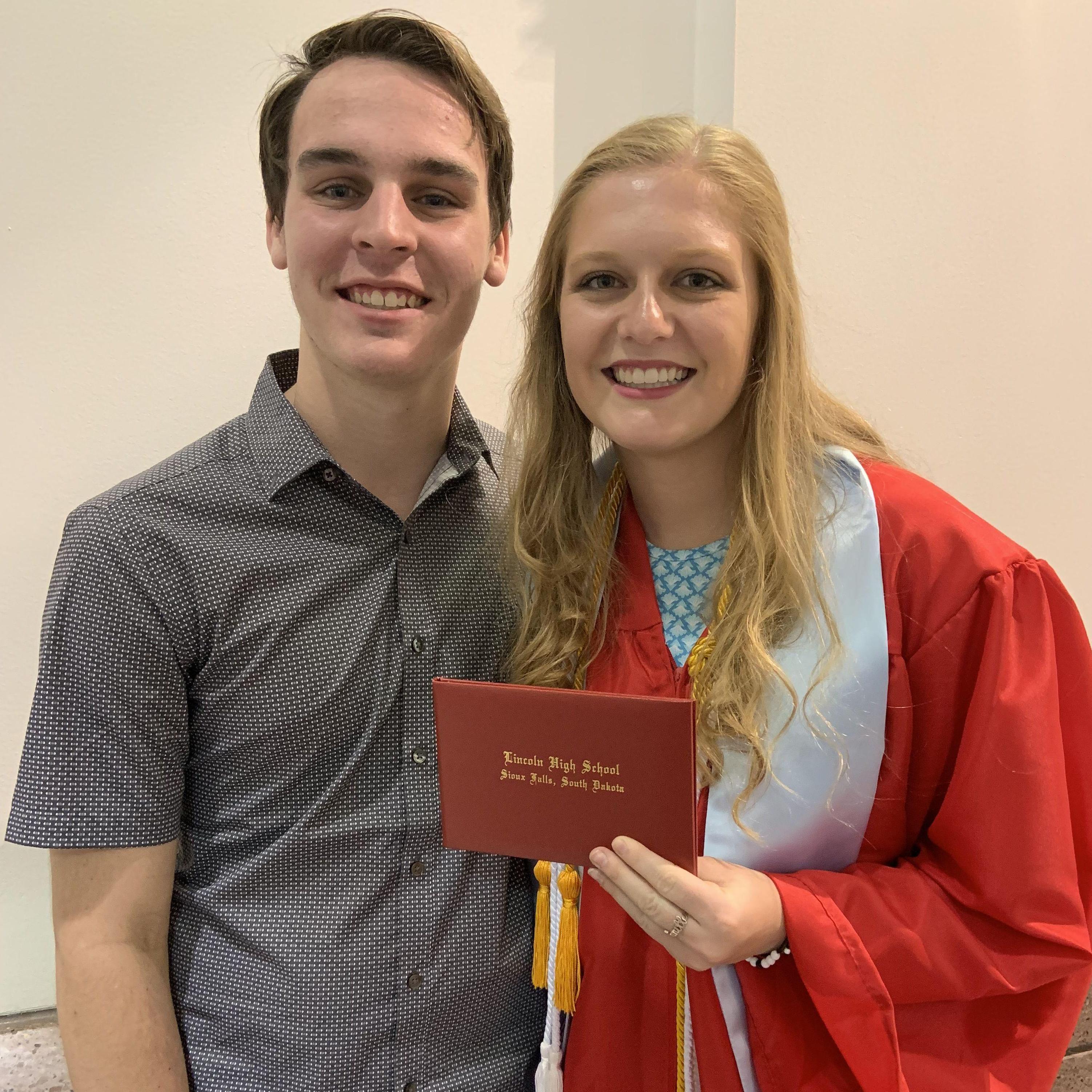 Brides High School Graduation; May 2019