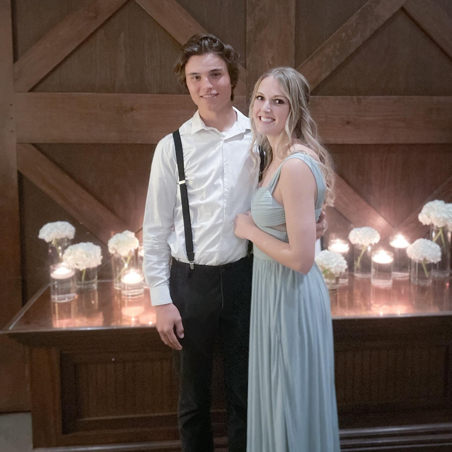 We celebrated Lindsay and Luis's wedding! Lindsay is a bridesmaid!