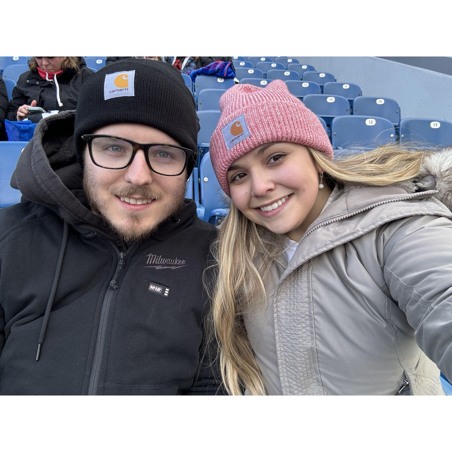 Freezing at Luke Combs <3