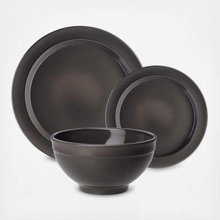 HR Collection 3-Piece Dinnerware Set, Service for 1
