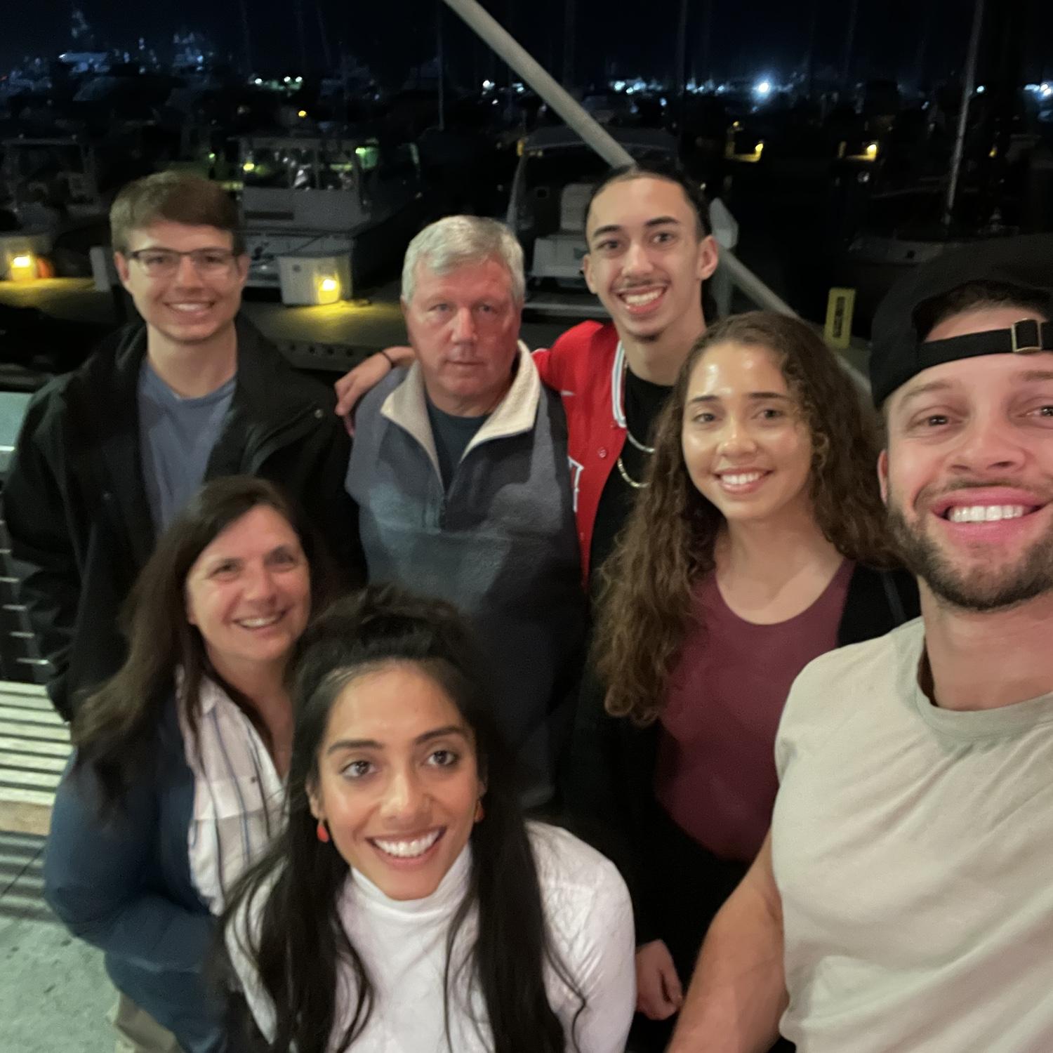 Uncle Eric and Aunt Tami treating us to dinner ❤️