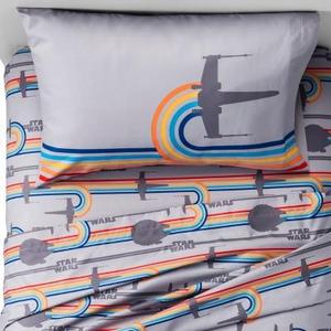 Star Wars® Logo Gray Sheet Set (Queen) 4pc