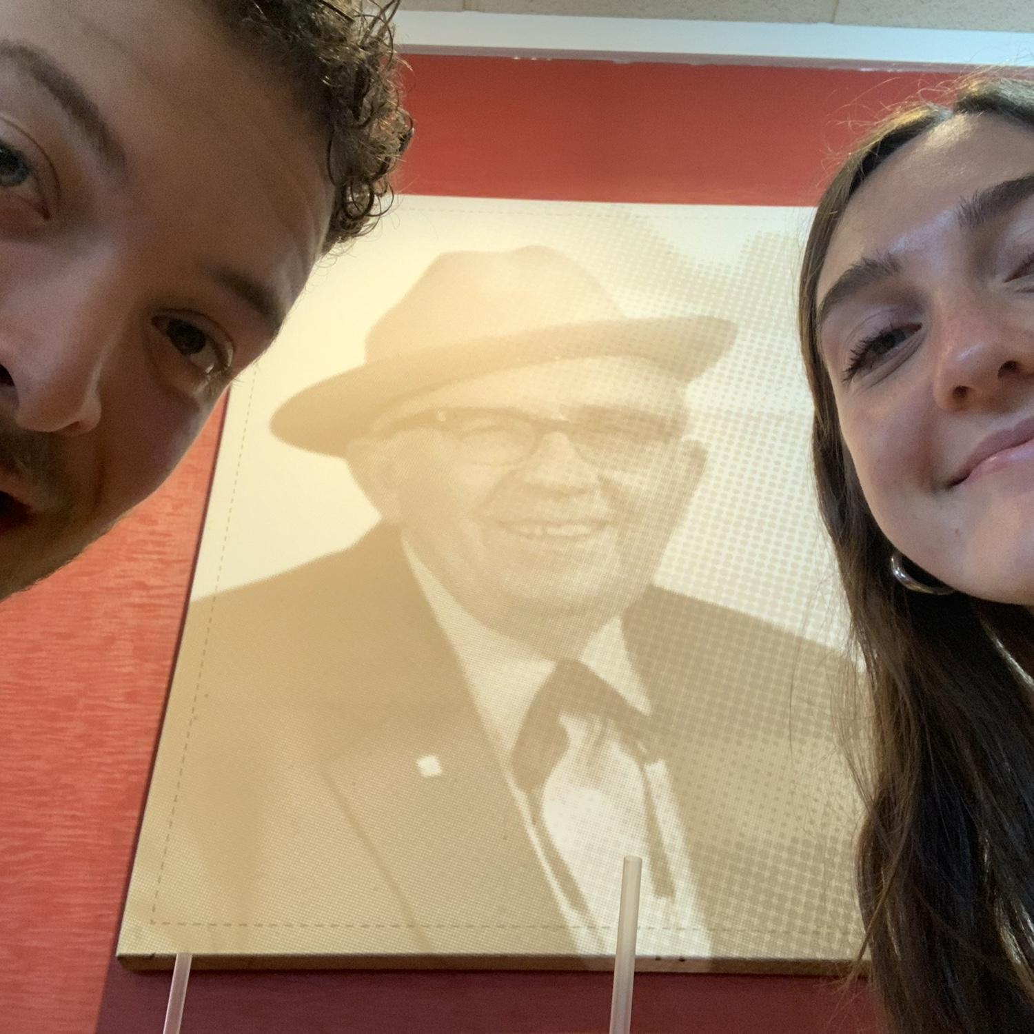 hanging with THE Bob Evans
