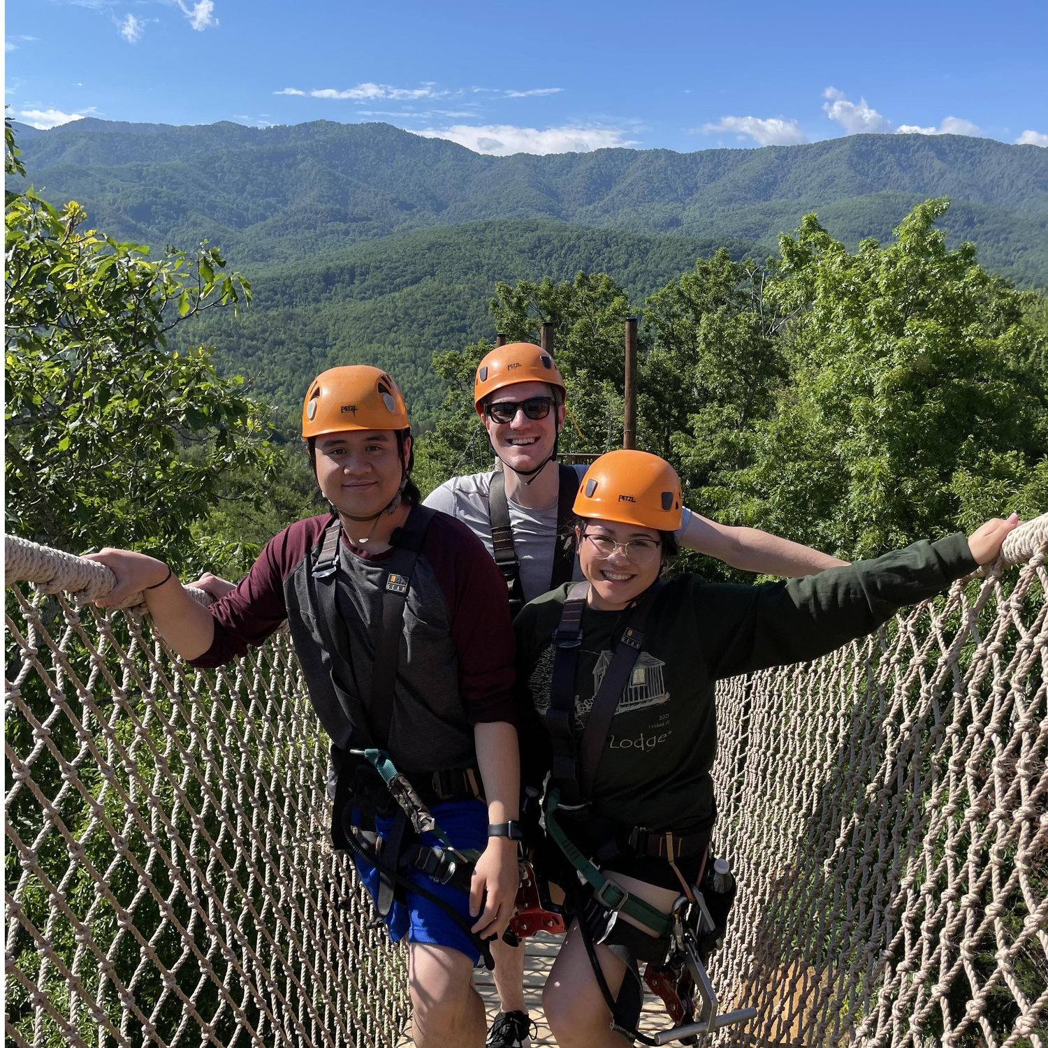 Ziplining in Tennessee