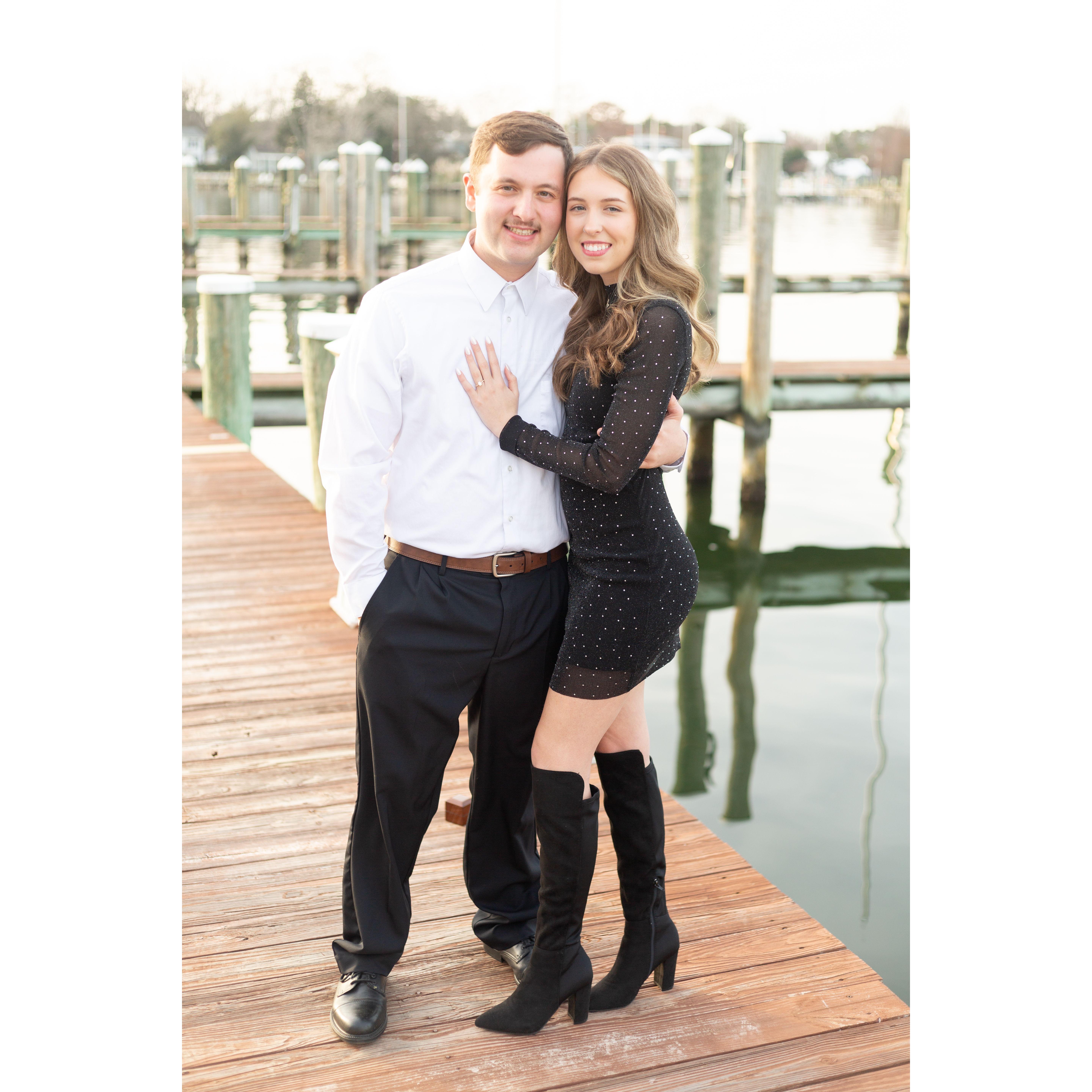 The day he proposed. 12/16/2023