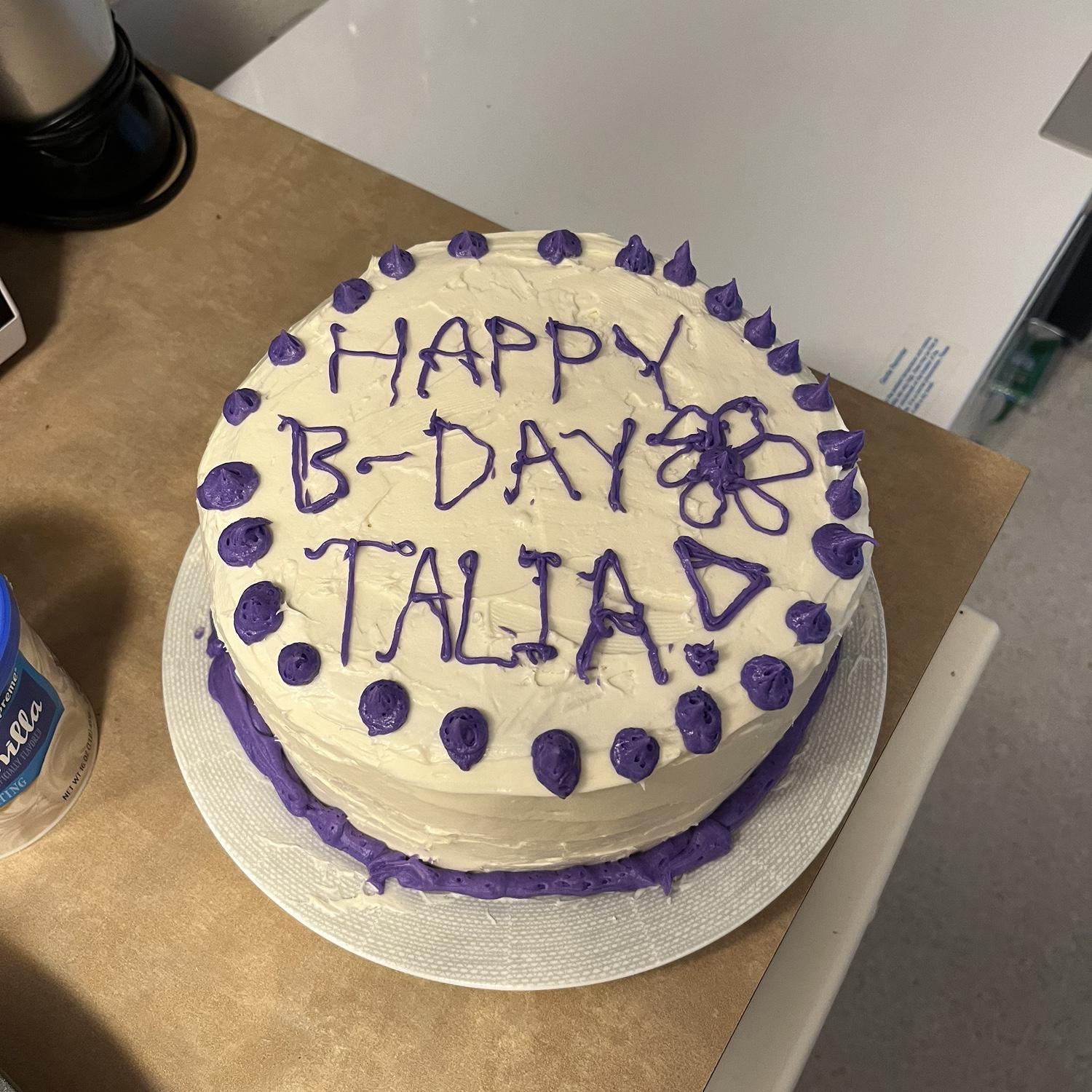 Anthony made me this cake for my 20th Birthday❤️