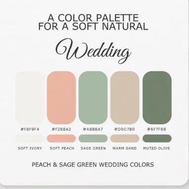 Here are our wedding colors. Try to match these as much as possible