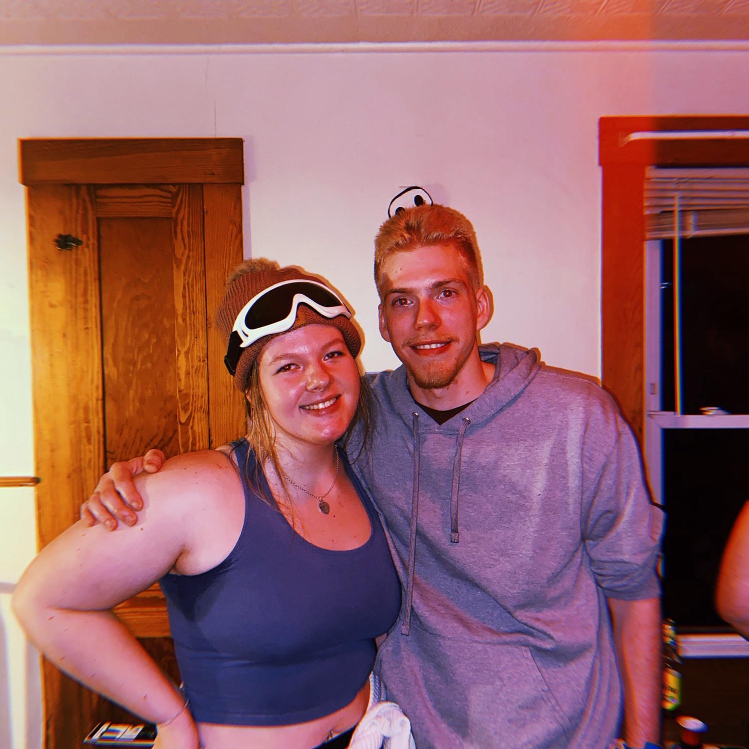 Nicole and Ryan’s 2nd date - A ‘Ski the East’ themed party in Keene, NH.