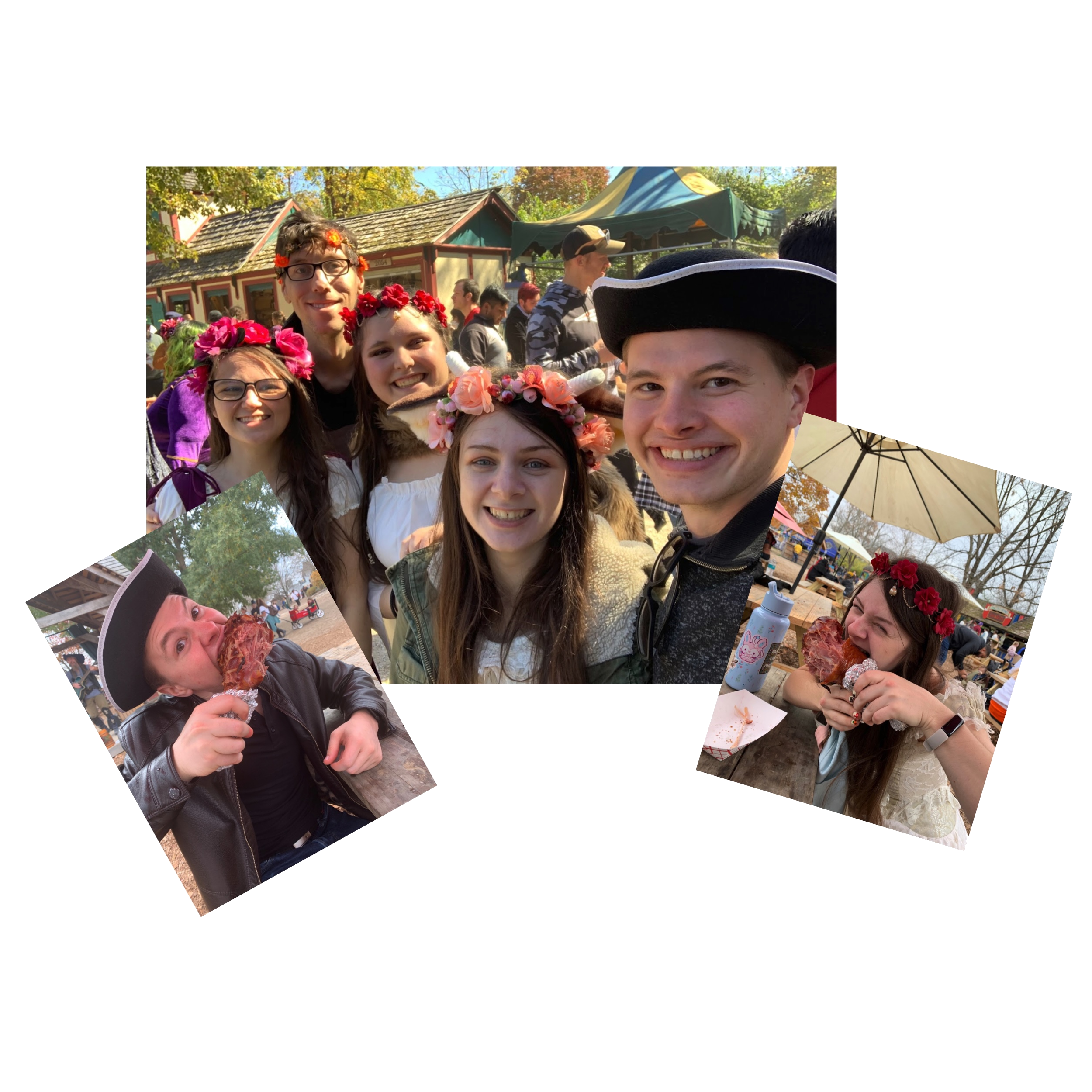 For Katie's Birthday in October 2022 we went to the Ohio Renaissance Festival with Faryn, Jessica, and Mike!