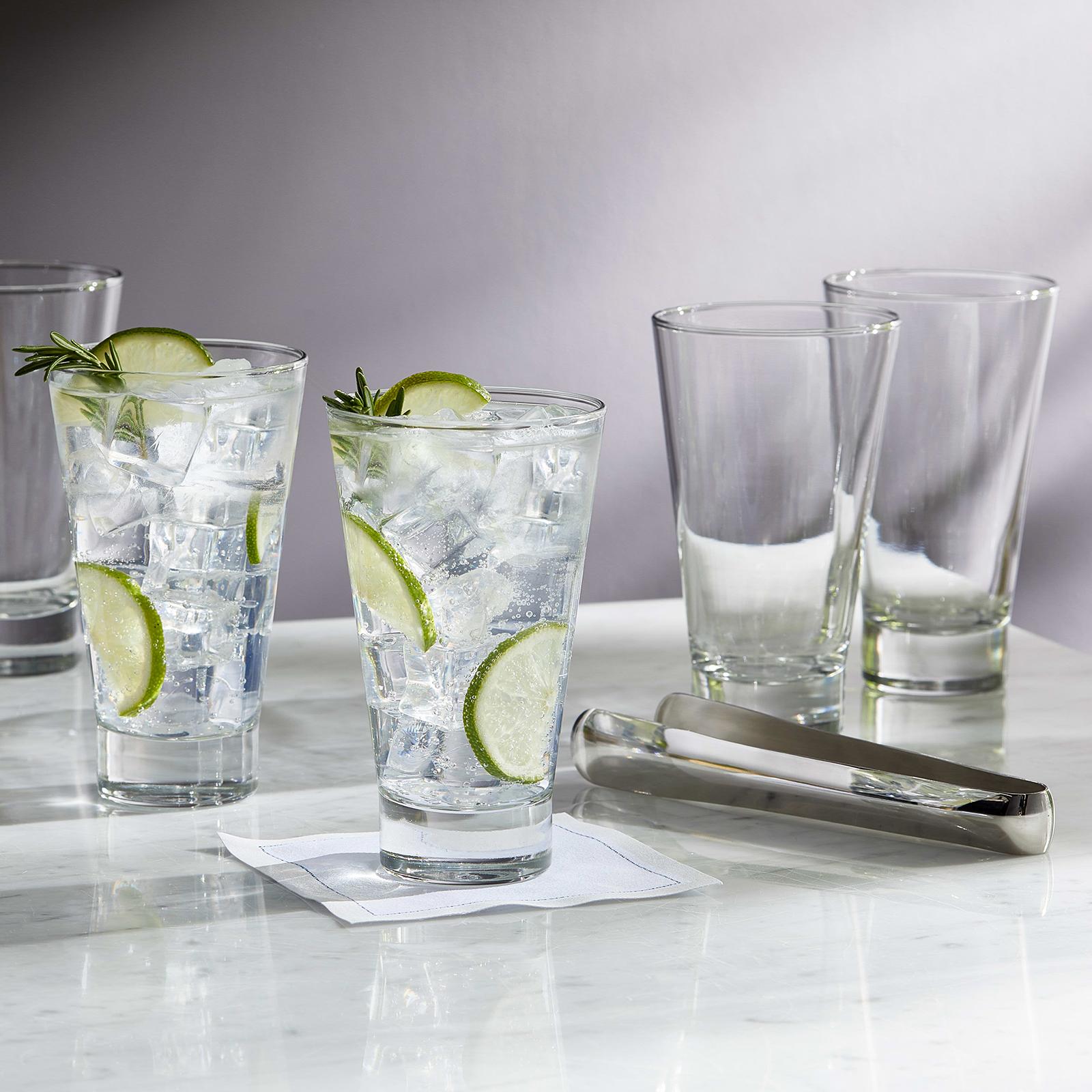 Libbey Preston 16-Piece Tumbler and Rocks Glass Set