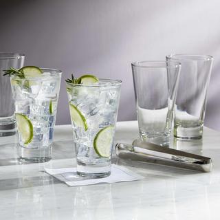 Modern Bar Essentials Hi-Ball Glasses, Set of 6