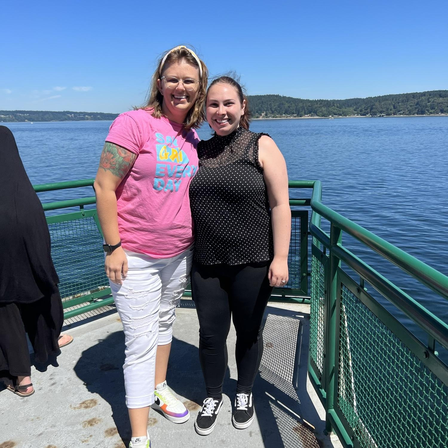 On the way to Vashon Island