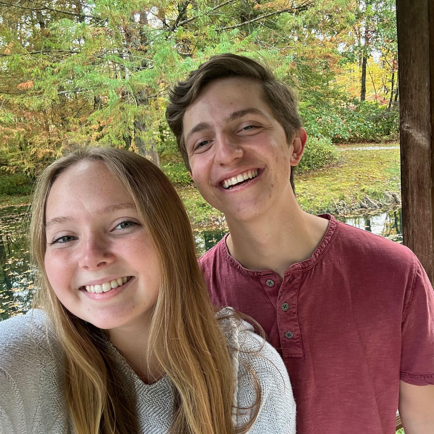 Our (third) first date at Gibbs Gardens
