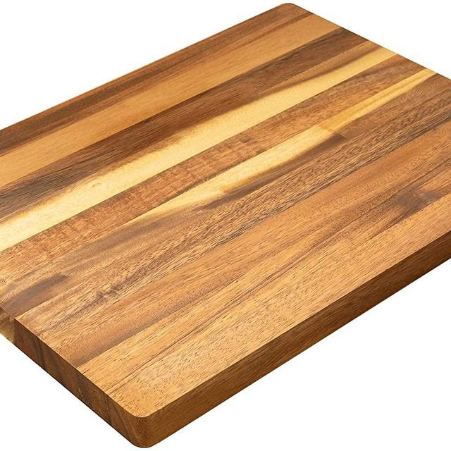 Villa Acacia Large Wood Cutting Board, 17x12 Inch