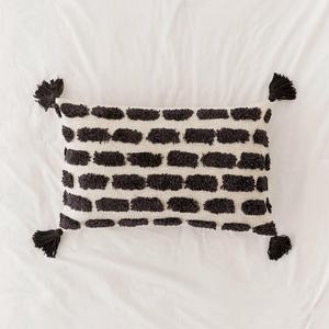 Tilly Tufted Tassel Bolster Pillow