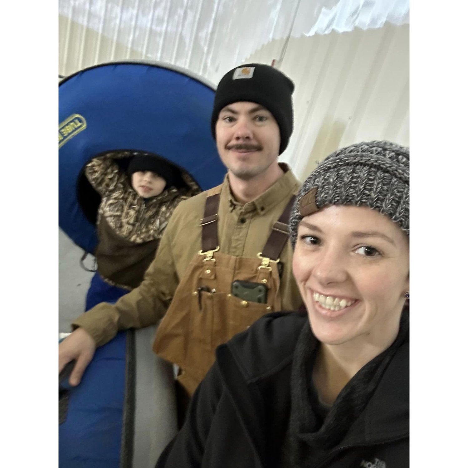 Snowtubing with Cooper