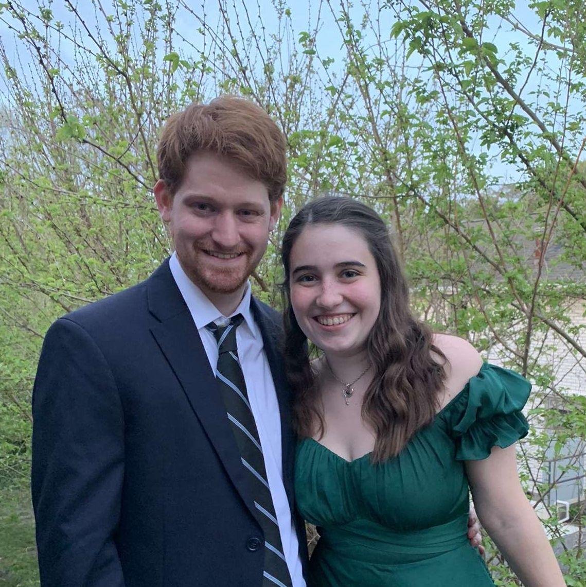 Our first photo together - May 2021